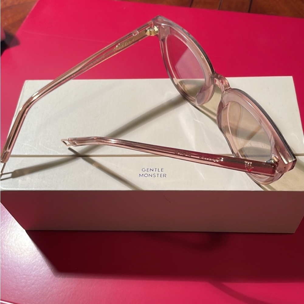 Gentle Monster Transparent Pink Glasses